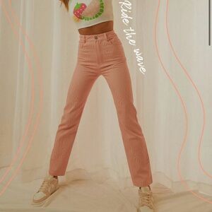 Peppermayo Electric Avenue pants in Pink wave size 4